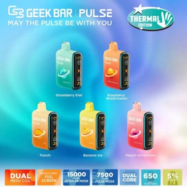 Geek Bar Pulse Thermal Edition 15000 Puffs Vape Australia