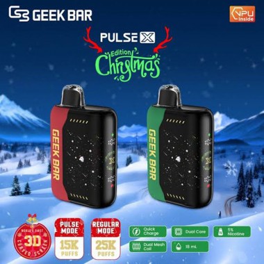 Geek Bar Pulse X Christmas Edition 25000 Puffs Vape Australia