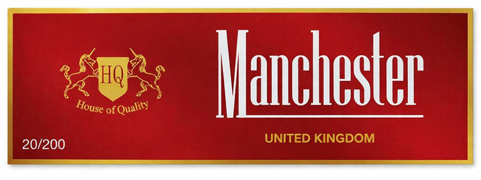 Manchester Classic Red (Carton) Australia Manchester Classic Red (Carton) Australia