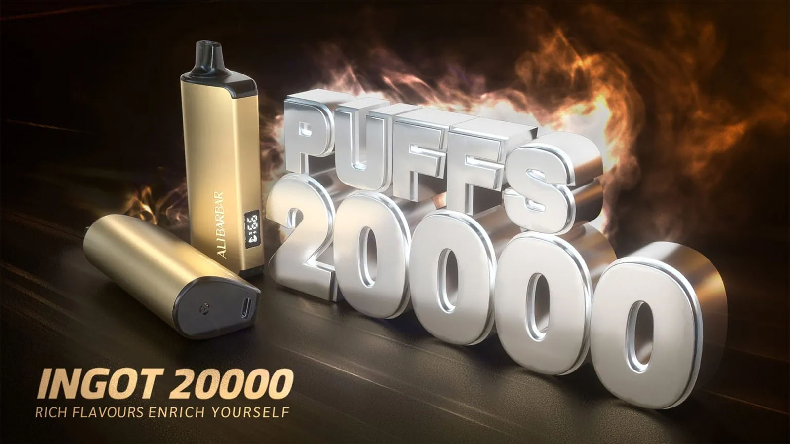 Alibarbar Ingot 20000 Puffs Vape - Ribena Alibarbar Ingot 20000 Puffs Vape - Ribena