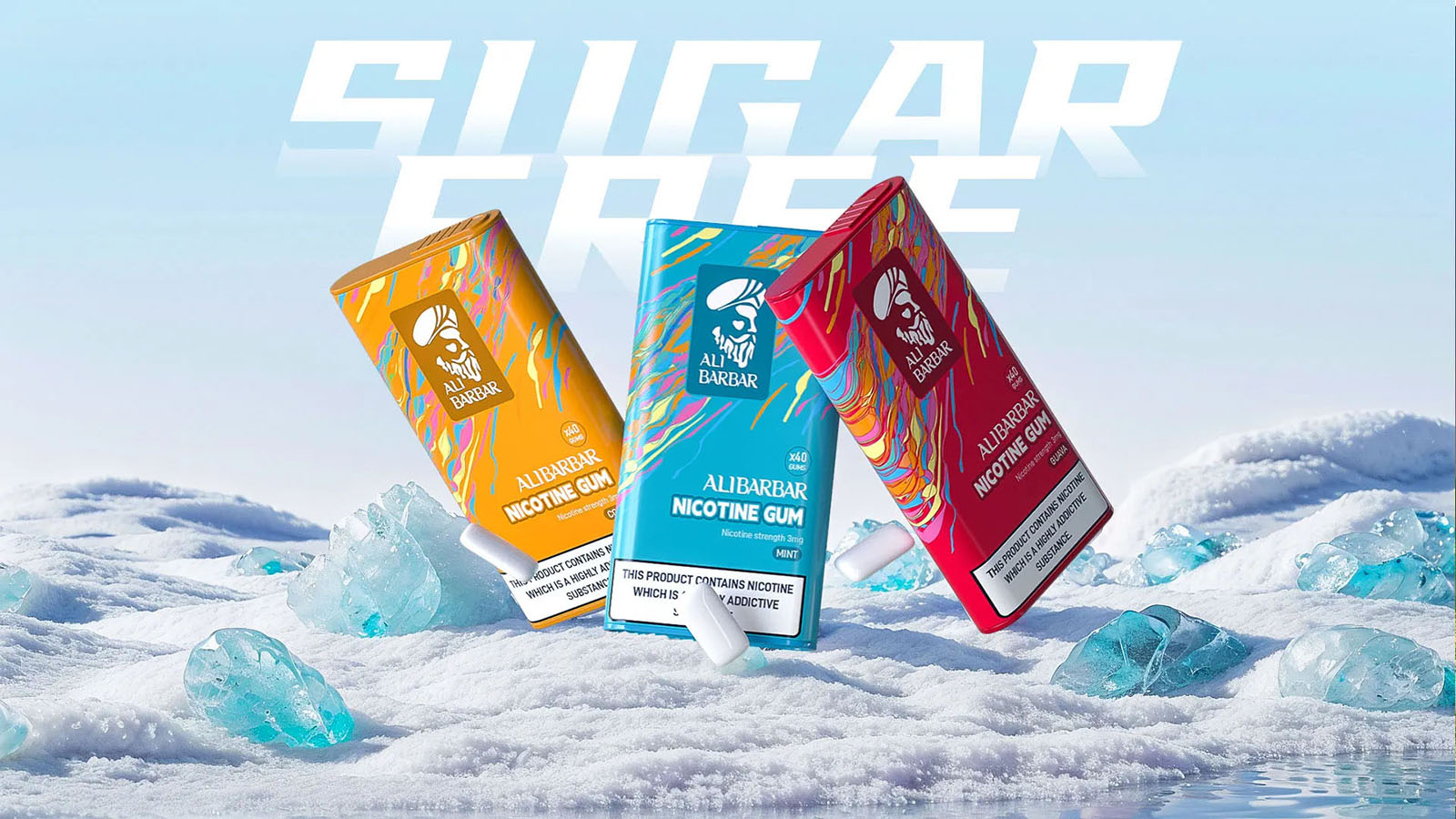 Alibarbar Nicotine Gum