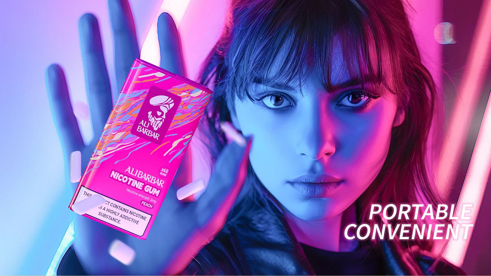 Alibarbar Nicotine Gum