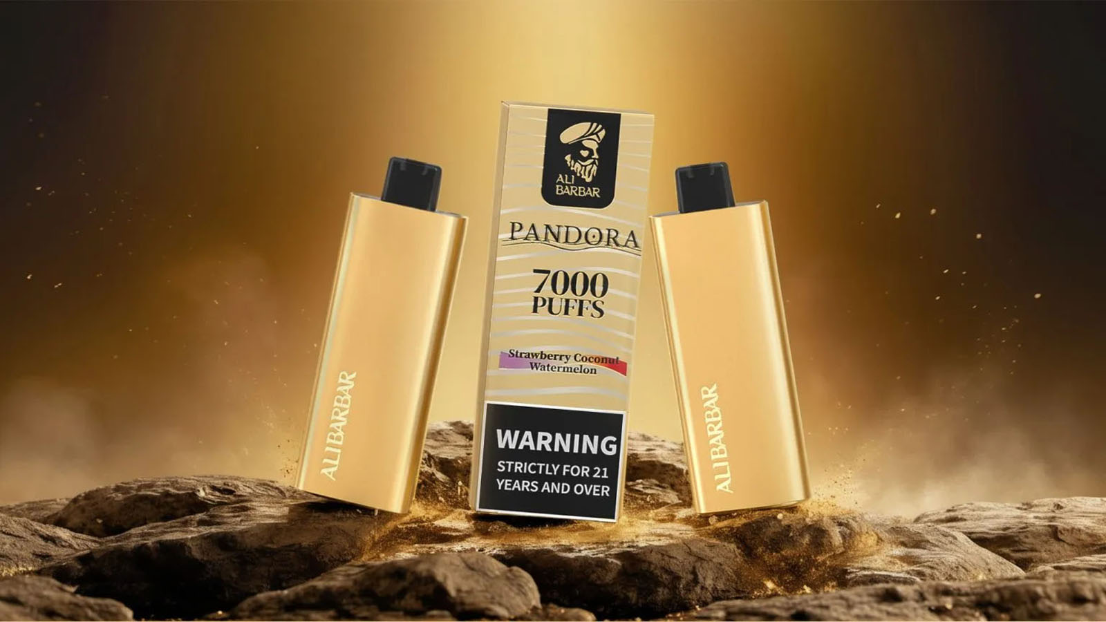 Alibarbar Pandora 7000 Puffs Vape - Mango Magic Alibarbar Pandora 7000 Puffs Vape - Mango Magic