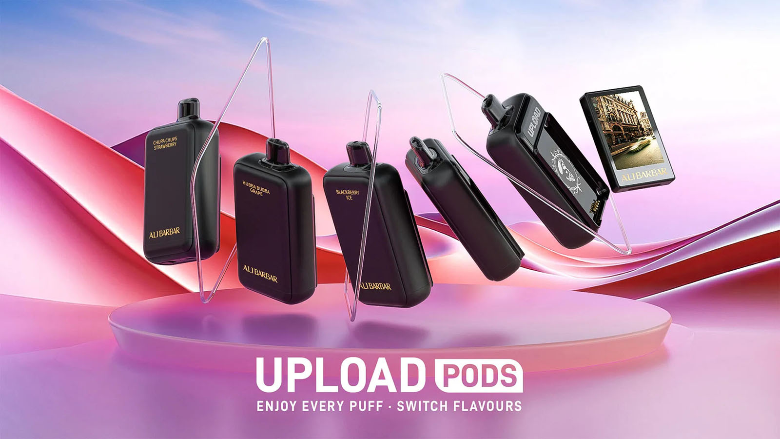 Alibarbar Upload 25000 Puffs Vape - Pink Lemon