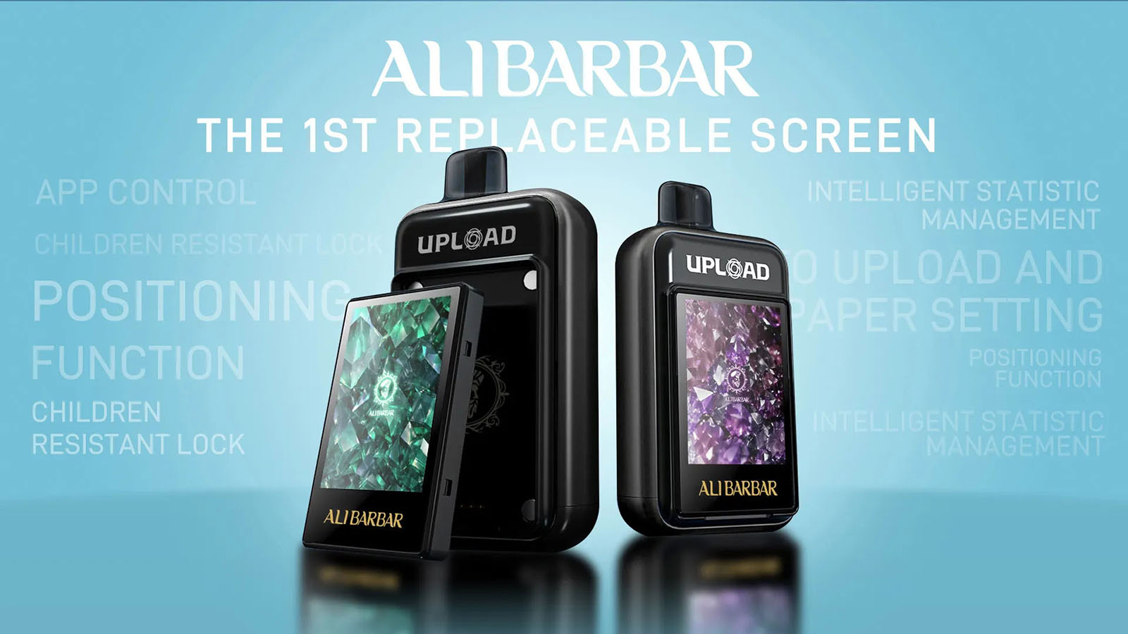 Alibarbar Upload 25000 Puffs Vape - Pink Lemon