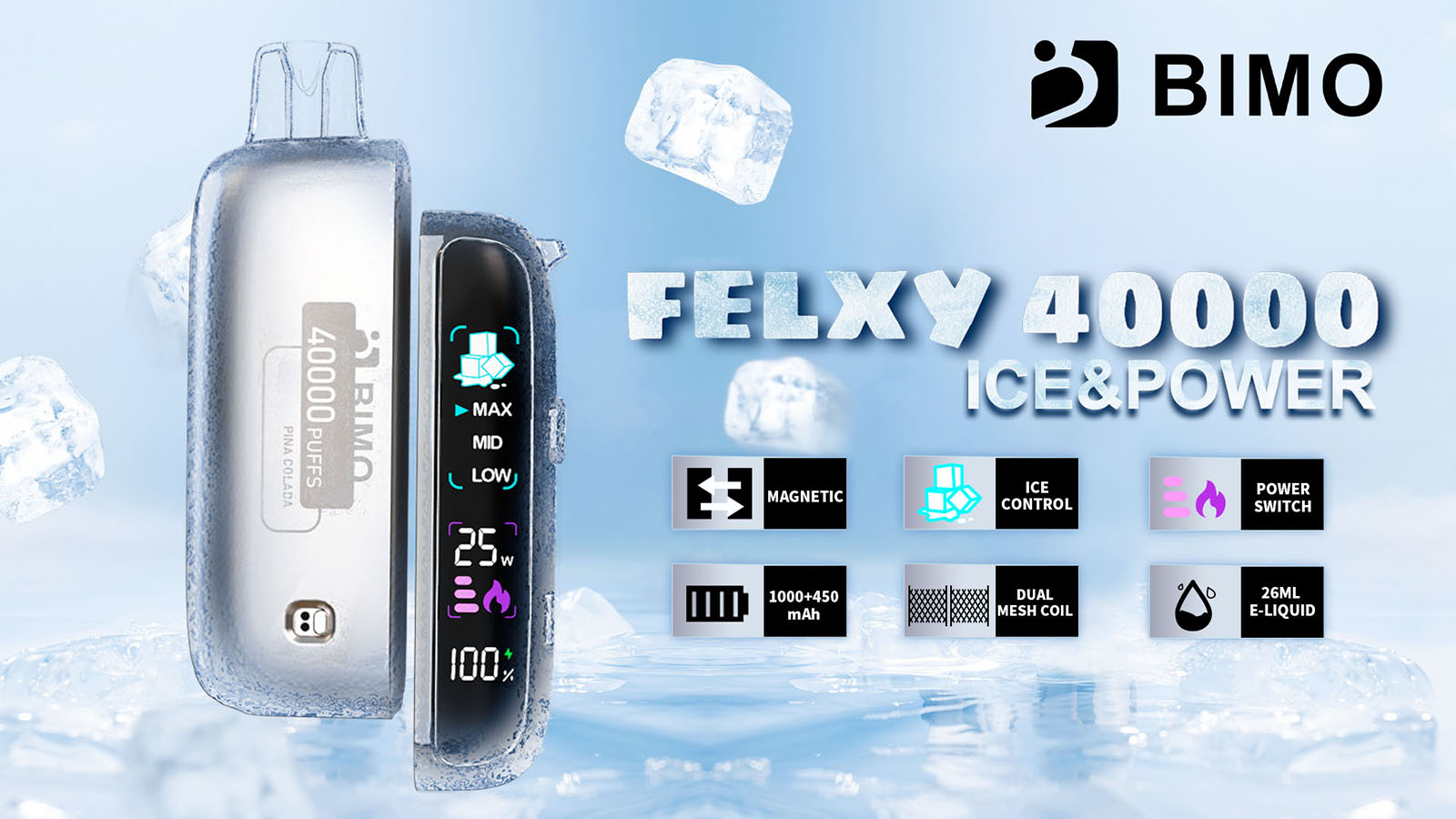 Bimo Felxy 40000 Puffs Vape Bimo Felxy 40000 Puffs Vape