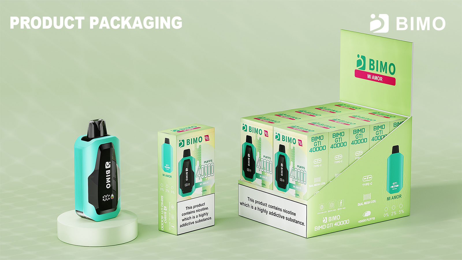 Bimo GTI 40000 Puffs Vape Bimo GTI 40000 Puffs Vape