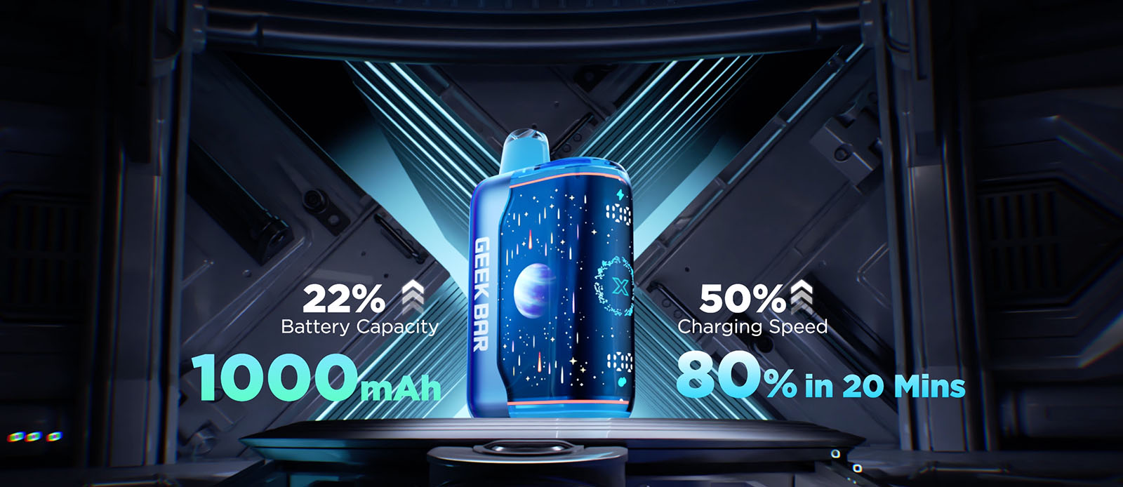 Geek Bar Pulse X 2 Standard Edition 50000 Puffs Vape