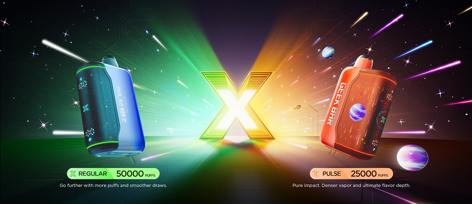 Geek Bar Pulse X 2 Standard Edition 50000 Puffs Vape
